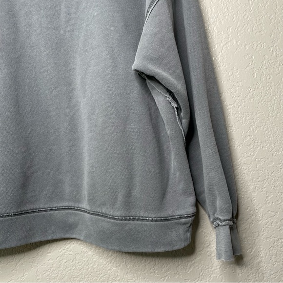 FP Movement Free People Solid Metti Crew Oversized Distressed - Picture 12 of 12